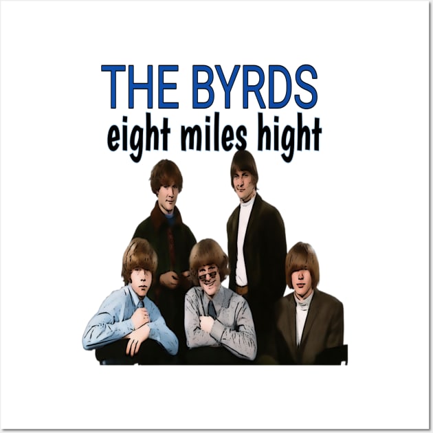 The Byrds Band Wall Art by Kurang Minum Store